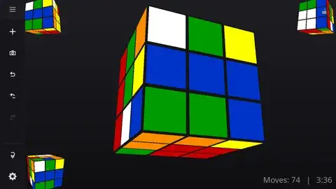 Snímek obrazovky 2 hry 3D Cube Solver