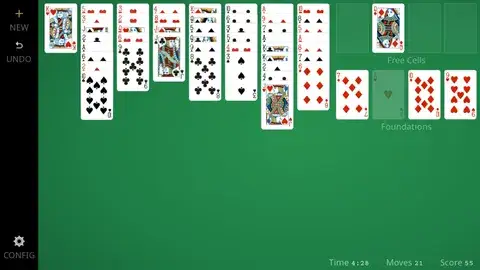 Screenshot 1 of FreeCell Solitaire