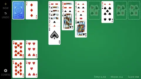 Snímek obrazovky 2 hry Solitaire