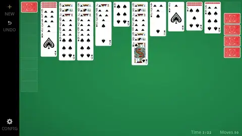 Snimka zaslona 2 za Pasijans Pauk