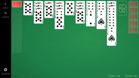 Snimka zaslona 4 za Pasijans Pauk