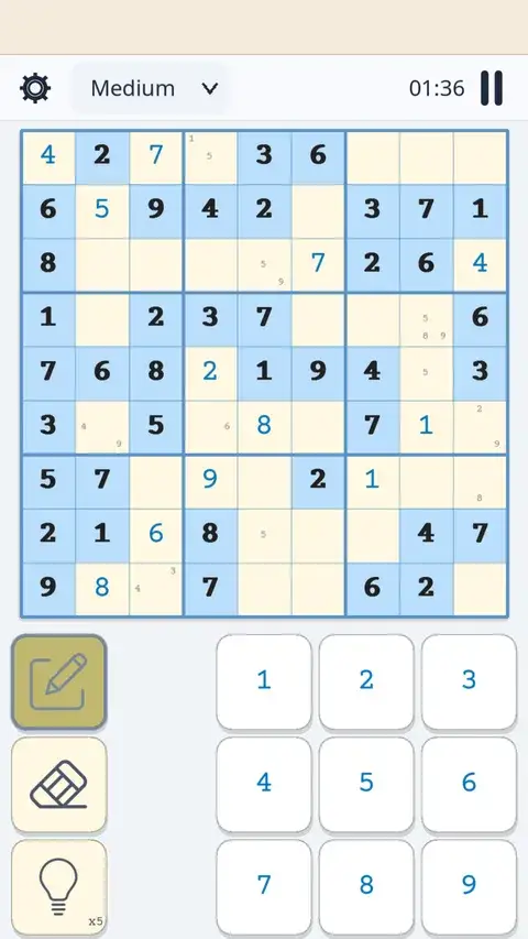 Screenshot 5 of Sudoku