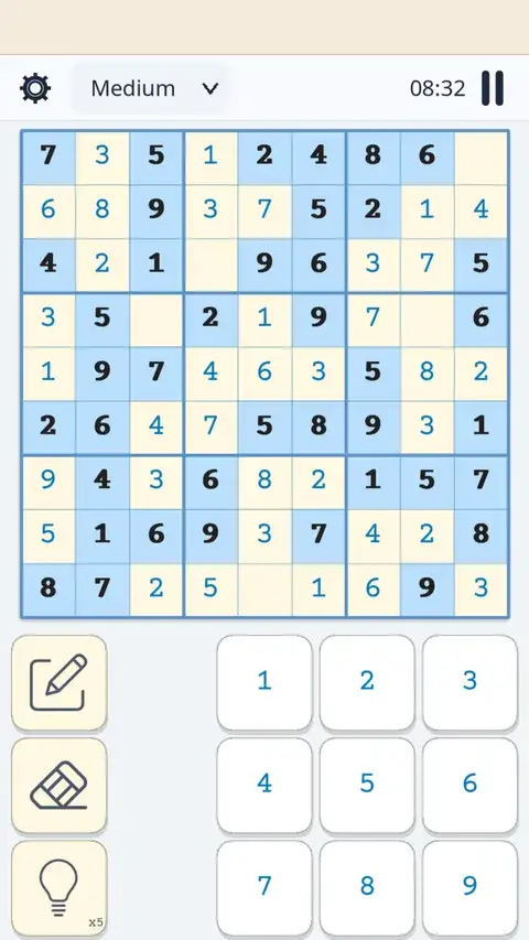 Screenshot 1 of Sudoku