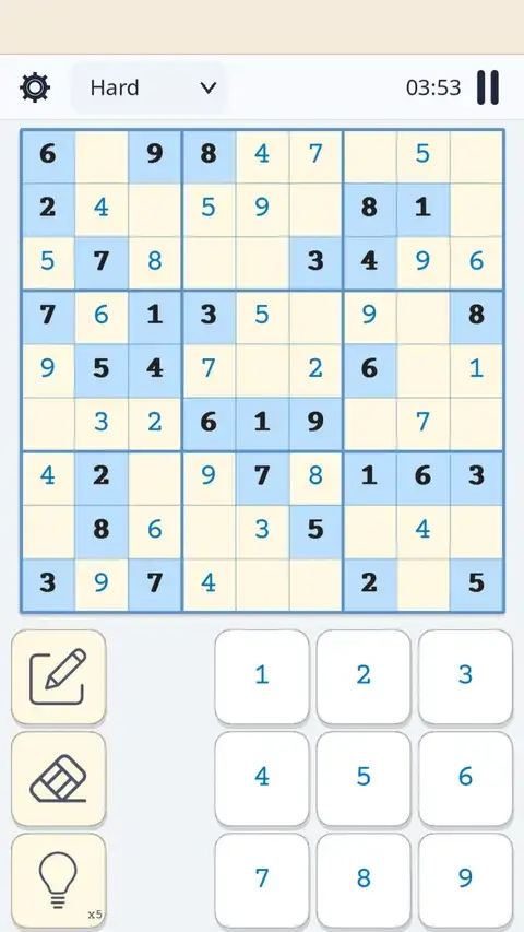 Screenshot 2 of Sudoku